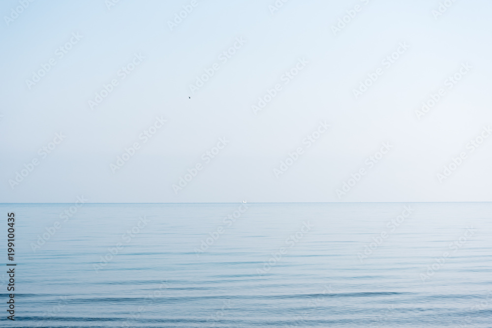 Fototapeta Blue Mediterranean sea.