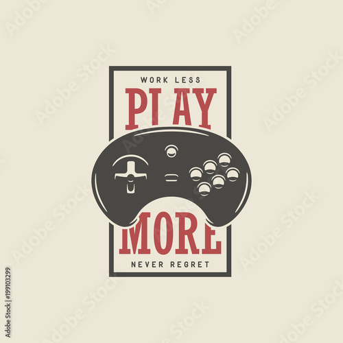 Obraz na plátně Vintage t-shirt design with quote