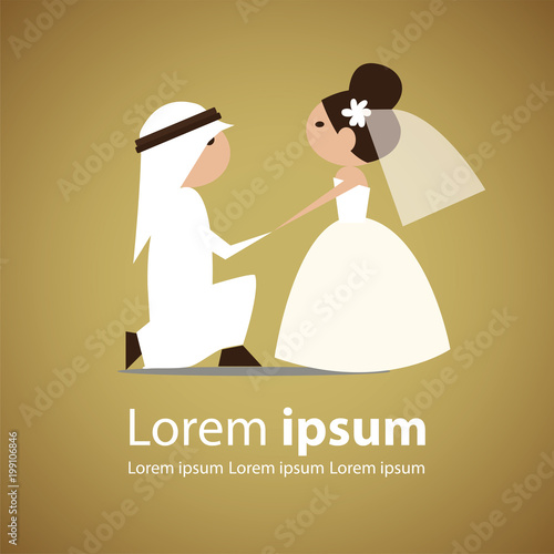 wedding ceremony by Arabic