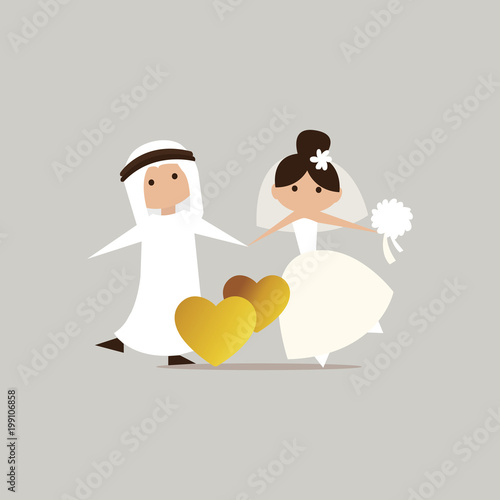 wedding ceremony by Arabic