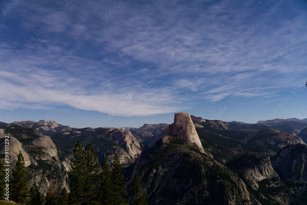 Yosemite at night