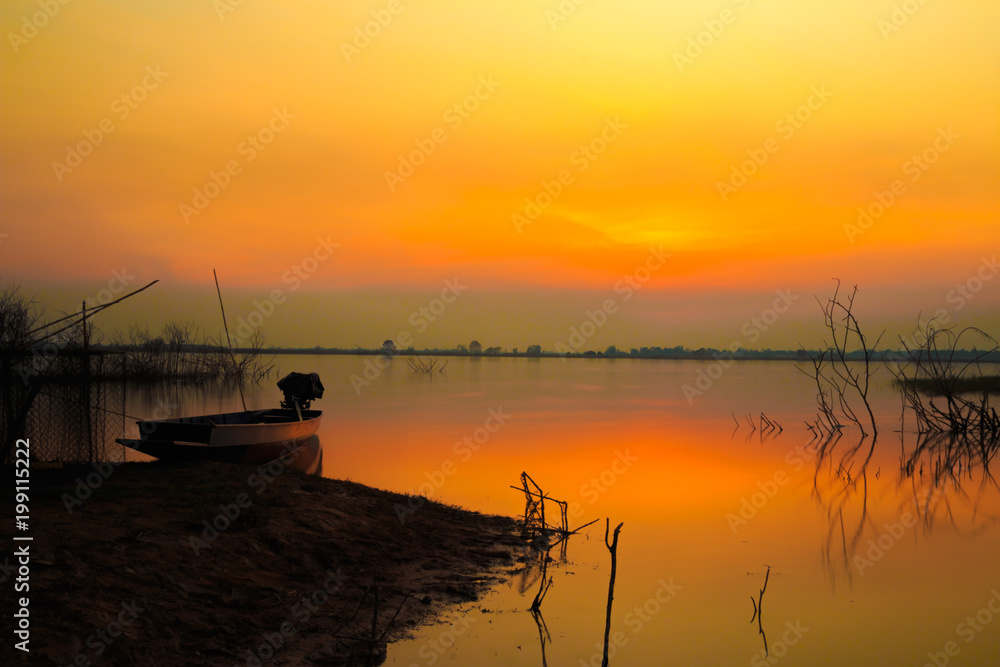 beautiful nature on sunset time beautiful nature on sunset time