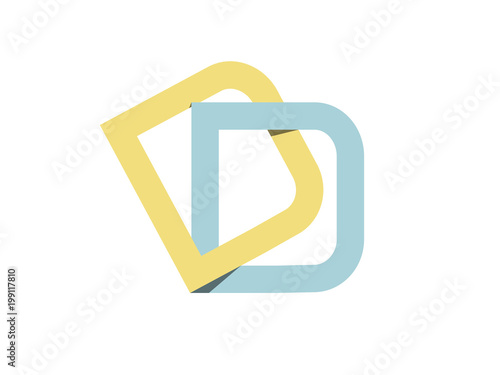 DD Initial Logo for your startup venture