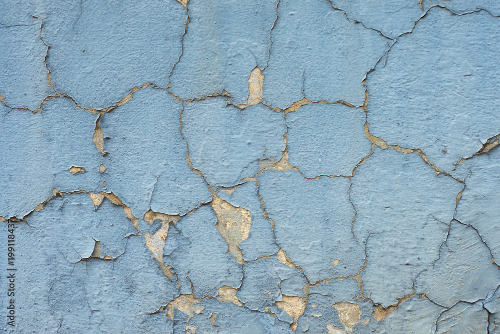 Obraz premium Cracked and peeling paint texture