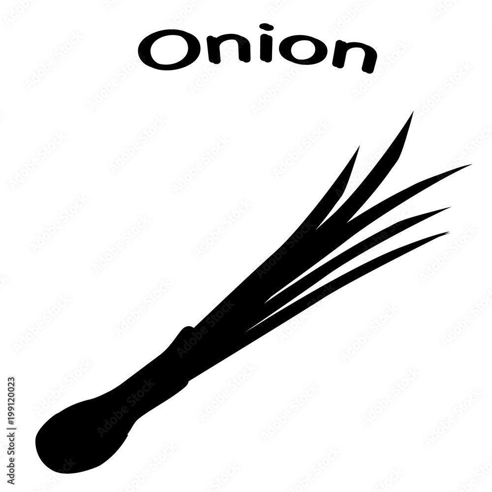 Black icon of onions close-up. Fresh onion, isolated on white background. Black icon of пreen vegetables. Vector illustration. Black icon of onions close-up. Fresh onion, isolated on white background. Black icon of пreen vegetables. Vector illustration.
