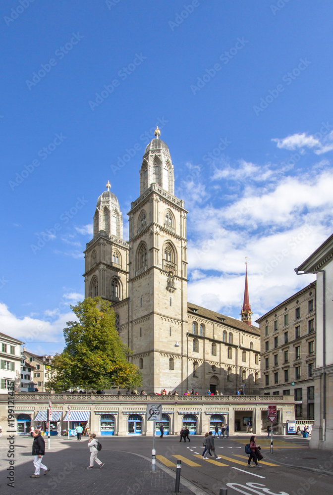 Grossmuenster church, Zurich