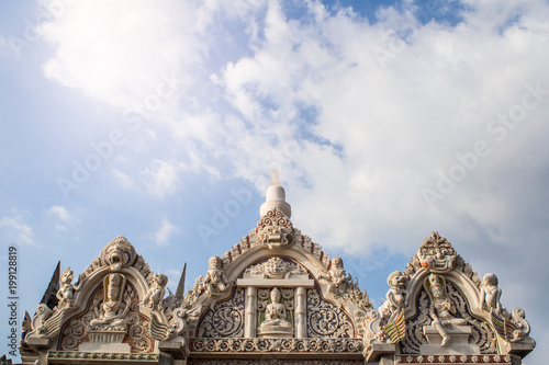 Wattungsaid Central Water Temple (Sri Vichai Art) Indo-Thai Culture photo