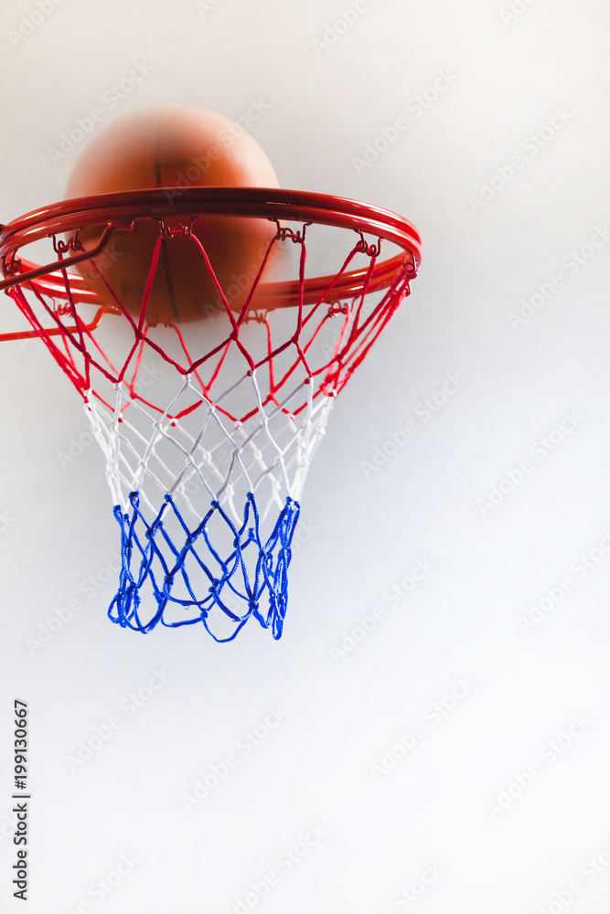 basketball ball hoop