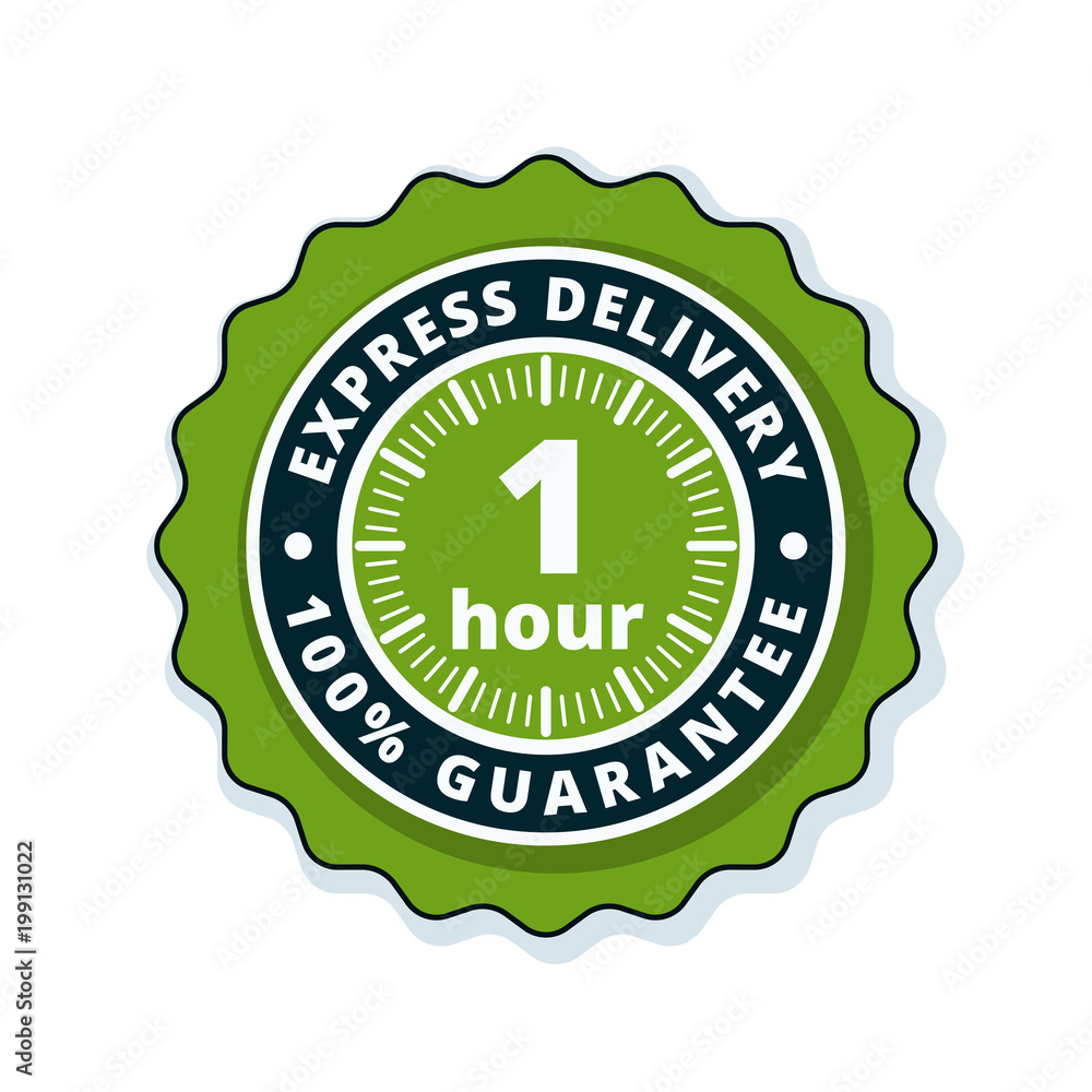 1Hour Express Delivery illustration 1Hour Express Delivery illustration