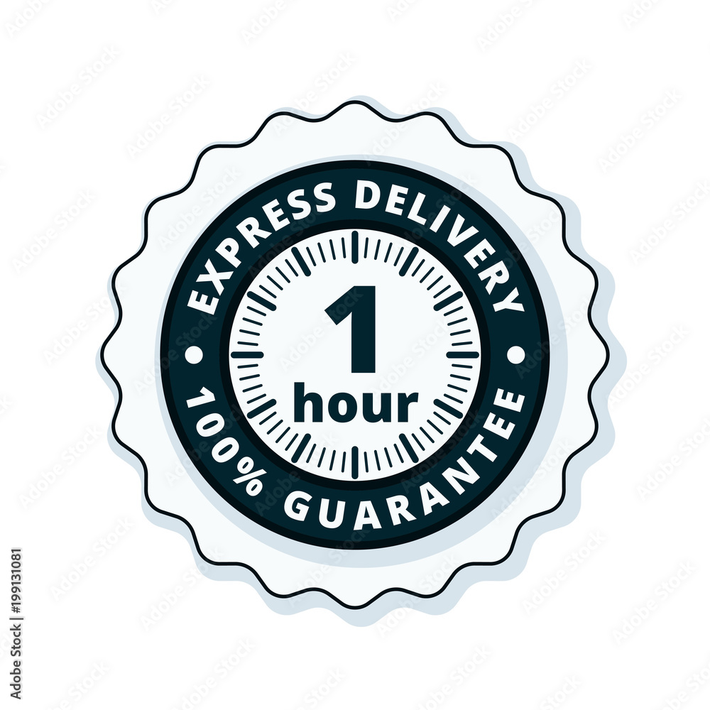 1Hour Express Delivery illustration 1Hour Express Delivery illustration