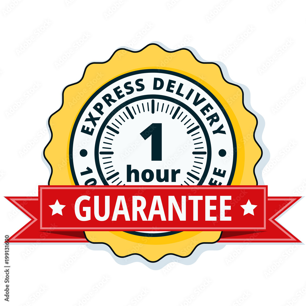 1Hour Express Delivery illustration 1Hour Express Delivery illustration