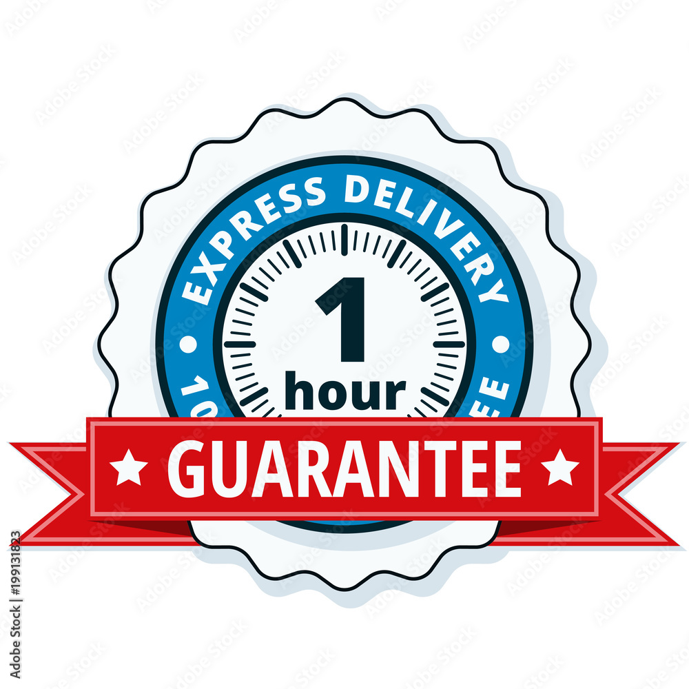 1Hour Express Delivery illustration 1Hour Express Delivery illustration