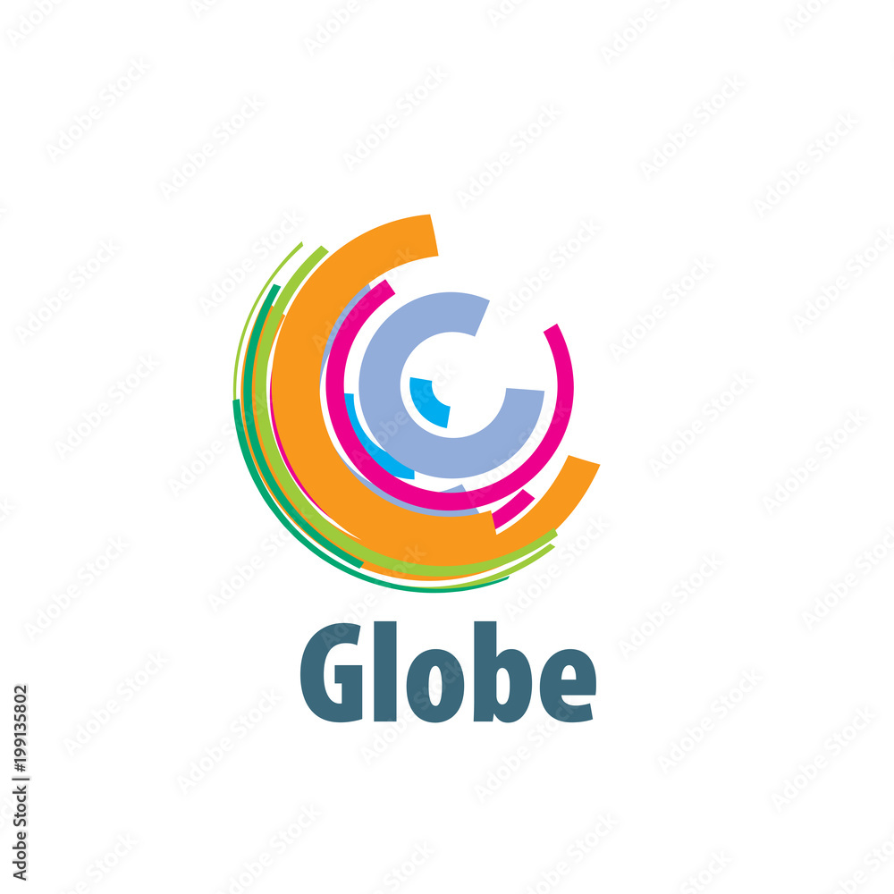 vector logo globe vector logo globe