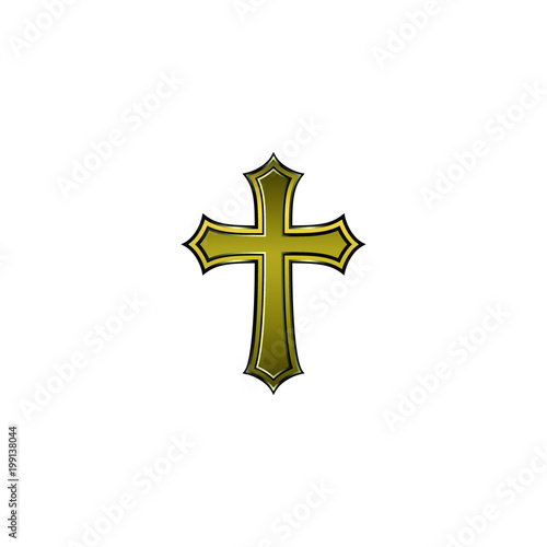 Cross 05 Gold - 15CrGd11WBg