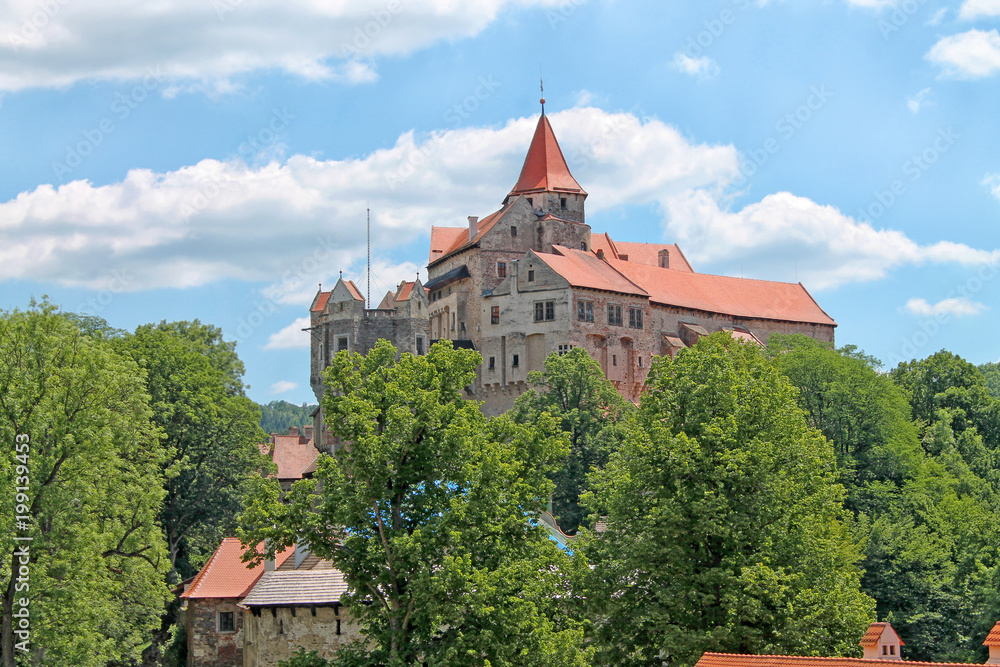 Pernstejn Castle. South Moravian Region, Czech Republic.