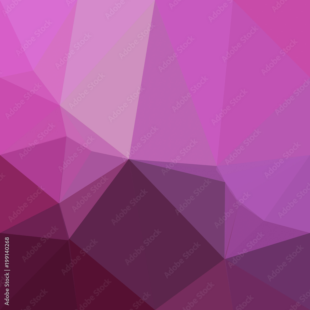 Obraz premium Abstract dark purple polygon texture background. Geometric pattern for graphic design. Can be used as gradient or wallpaper. Fantasy style.