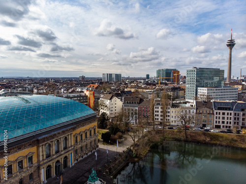 Panorama von Düsseldorf photo
