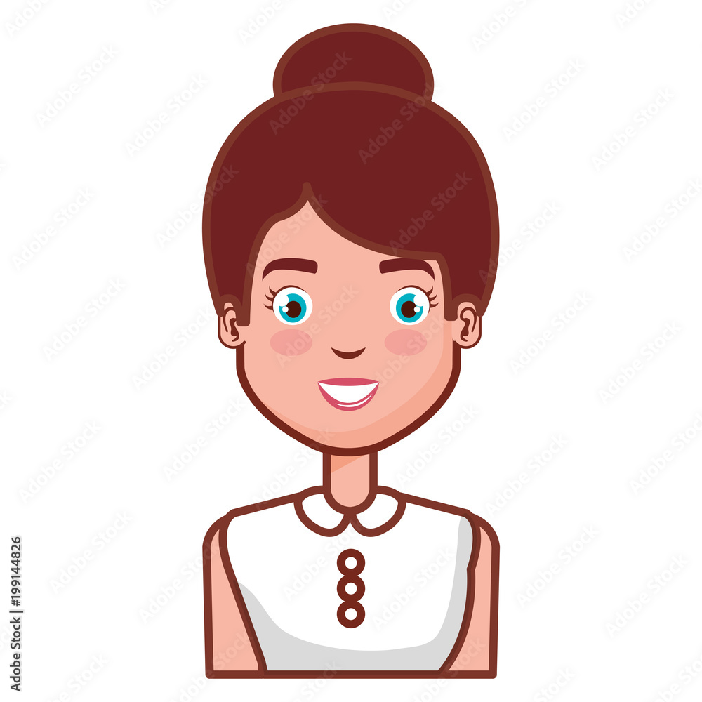 beautiful woman avatar character vector illustration design beautiful woman avatar character vector illustration design