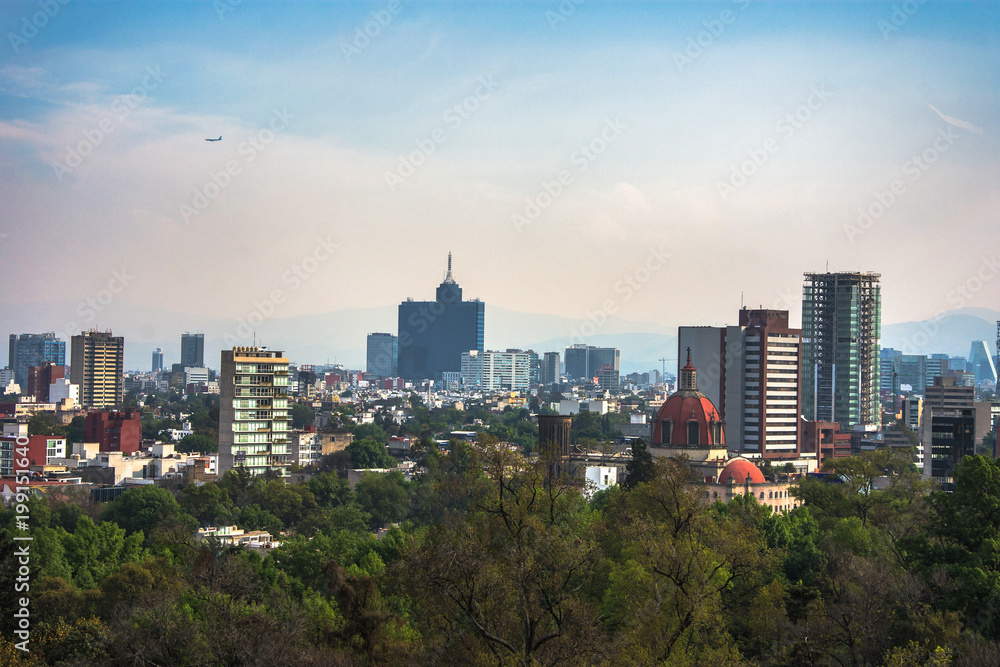 Obraz premium Paseo de La Reforma Square - Mexico City, Mexico
