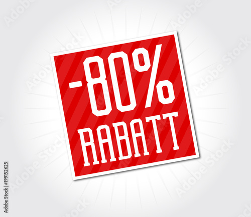 80% Rabatt Rot