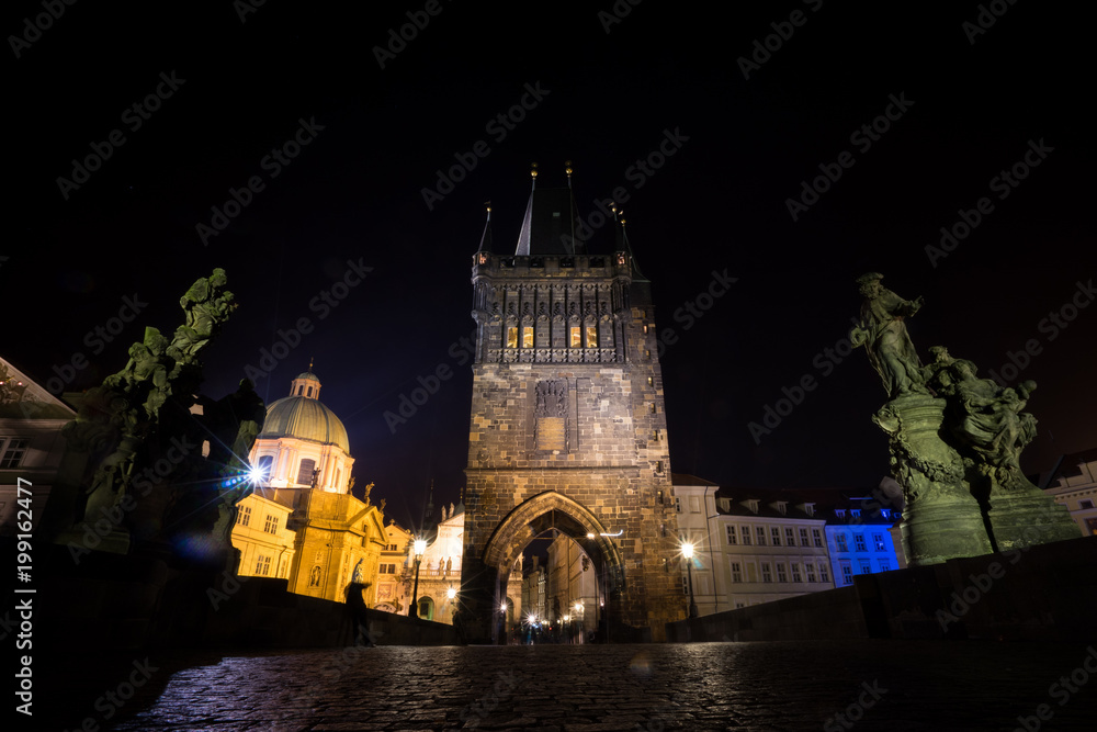 Obraz premium Beautiful scene at night