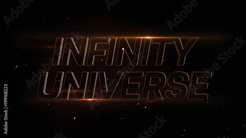 Action Movie Title with Particles