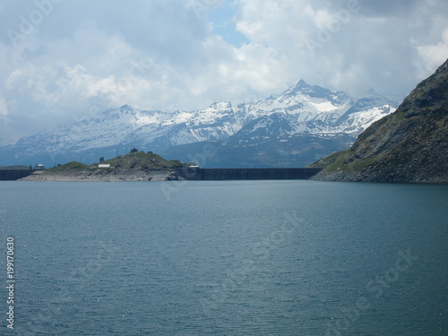 passo spluga  lago montespluga