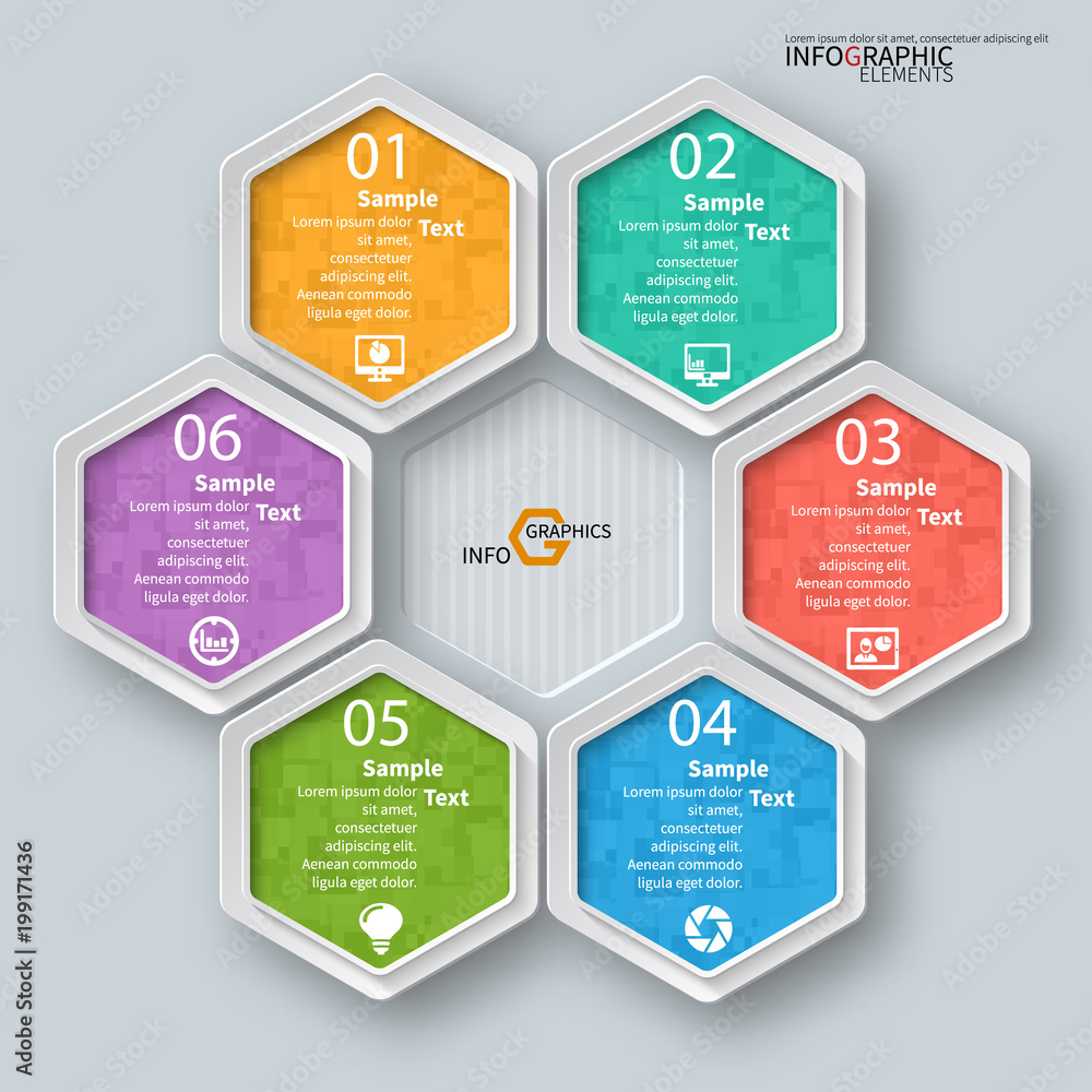 Abstract 3D Paper Infographics Abstract 3D Paper Infographics