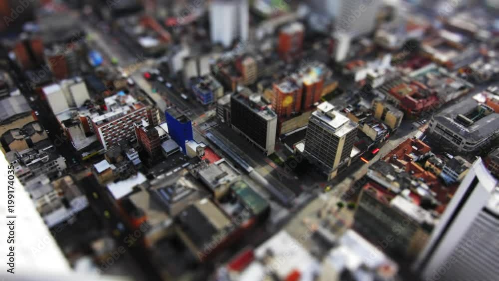 Tilt shift city Tilt shift city