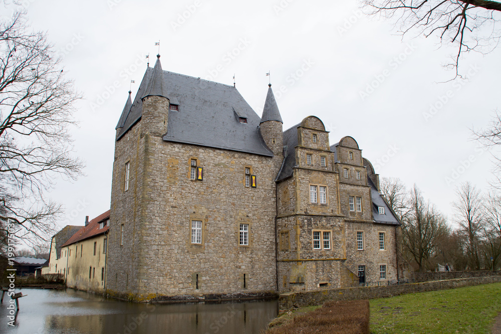 Ein Wasserschloss bei Osnabrück