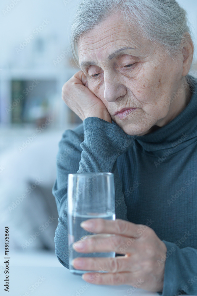 tired senior woman tired senior woman