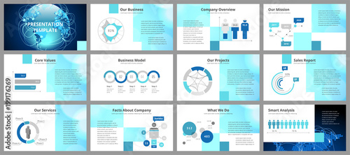 Business presentation templates