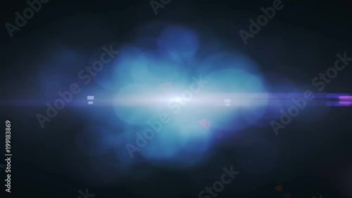 Wallpaper Mural anamorphic lens flare 3840x2160 4K, lights background . Torontodigital.ca