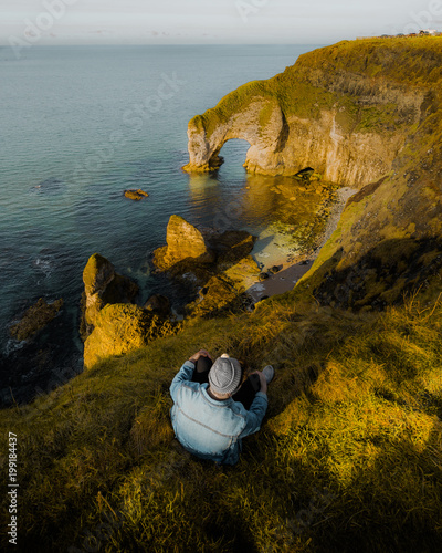 Sea Arch Person