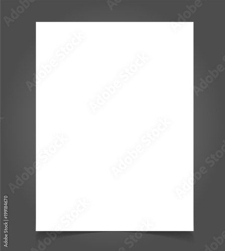 Blank poster bi fold brochure mockup cover template