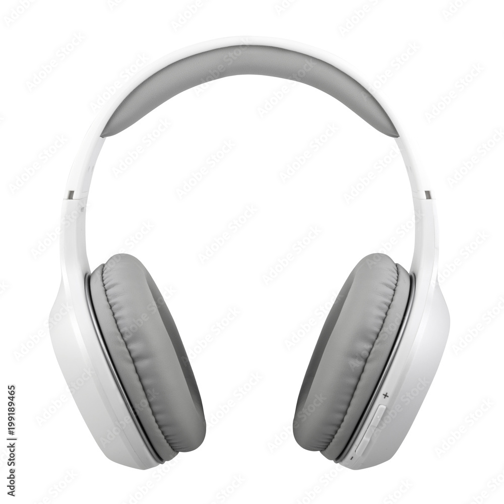 Headphones Isolated on a white Headphones Isolated on a white
