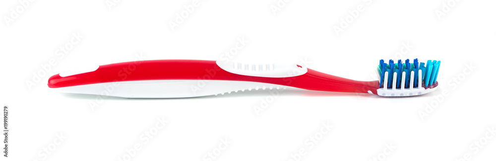 toothbrush isolated on a white background, closeup toothbrush isolated on a white background, closeup