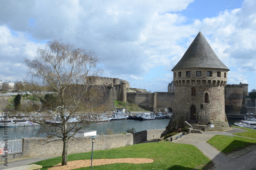la tour Tanguy à Brest