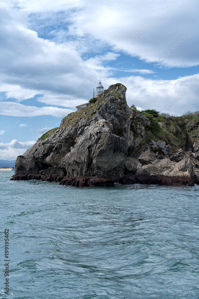 Lighthouse Santander island