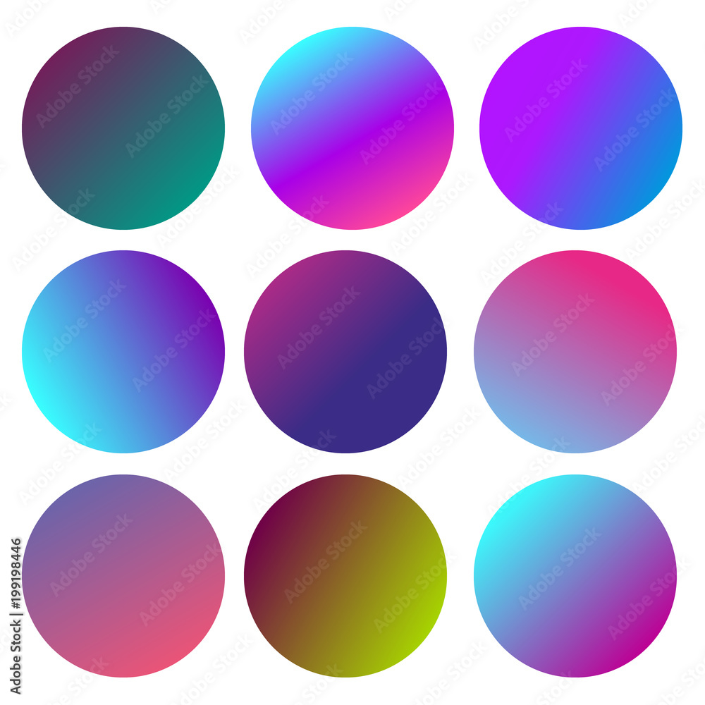Round gradient set with modern abstract backgrounds. Colorful fluid covers for calendar, brochure, invitation, cards. Trendy soft color. Template with round gradient set for screens and mobile app Round gradient set with modern abstract backgrounds. Colorful fluid covers for calendar, brochure, invitation, cards. Trendy soft color. Template with round gradient set for screens and mobile app