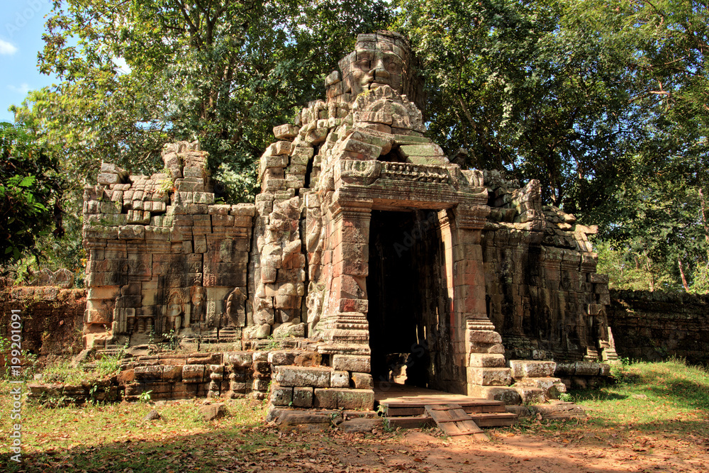 Naklejka premium Banteay Kdei Temple, Temples of Angkor, Cambodia
