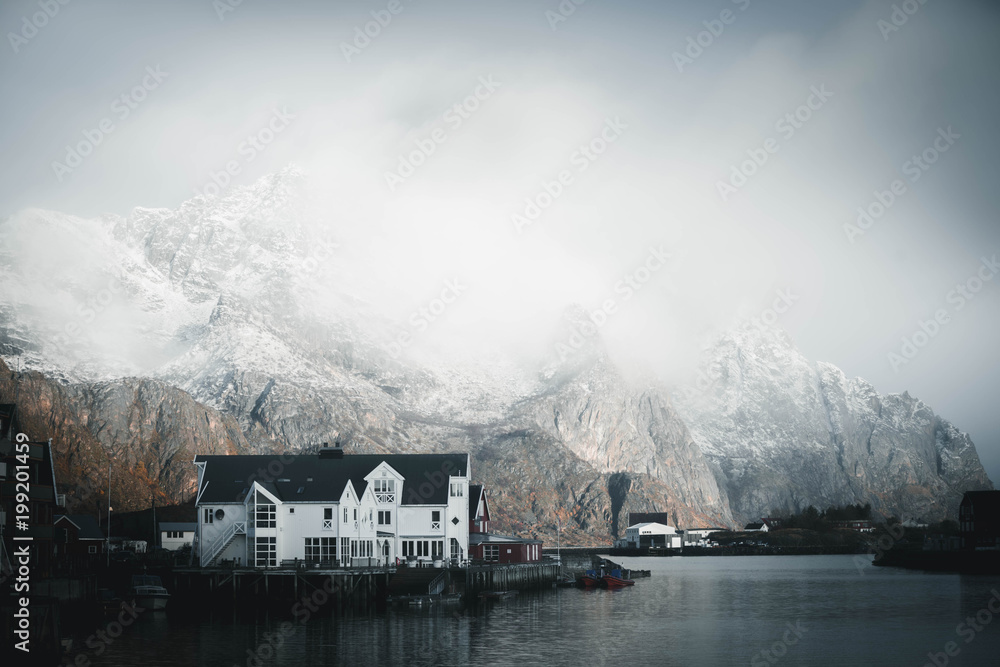 Fototapeta premium Henningsvaer, Norway