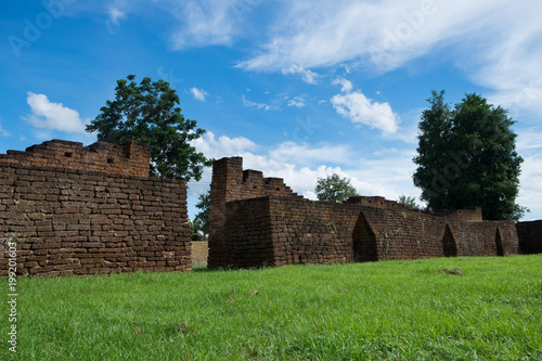 Thung Setthi Fortress Historical Park in Nakhon Chum Kamphaeng Phet, Thailand (a part of the UNESCO World Heritage Site Historic Town of Sukhothai and Associated Historic Towns) photo