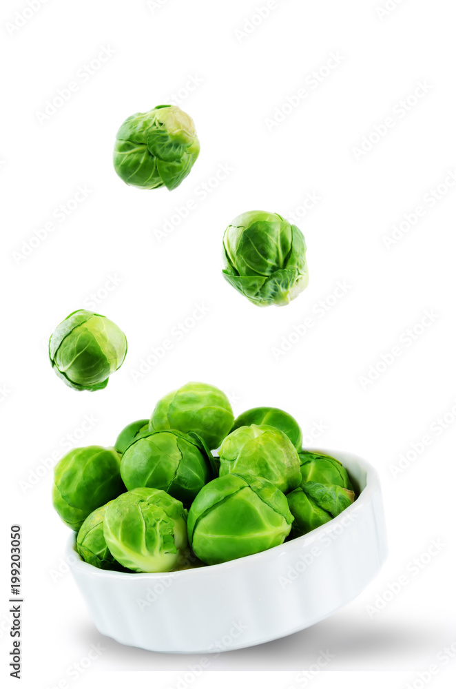 Brussels sprouts isolated Brussels sprouts isolated