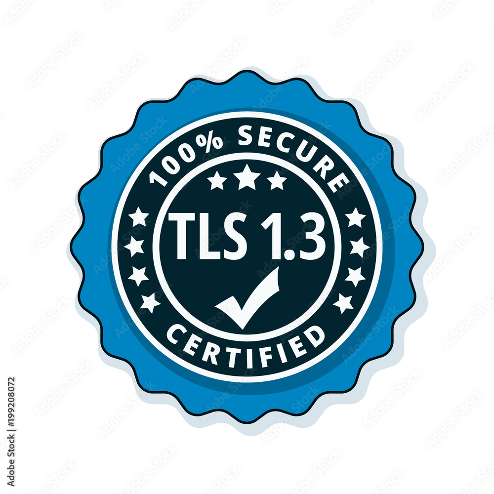TLS 1.3 Certified label illustration TLS 1.3 Certified label illustration