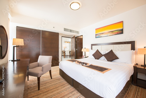 Wallpaper Mural Luxury bedroom interior Torontodigital.ca