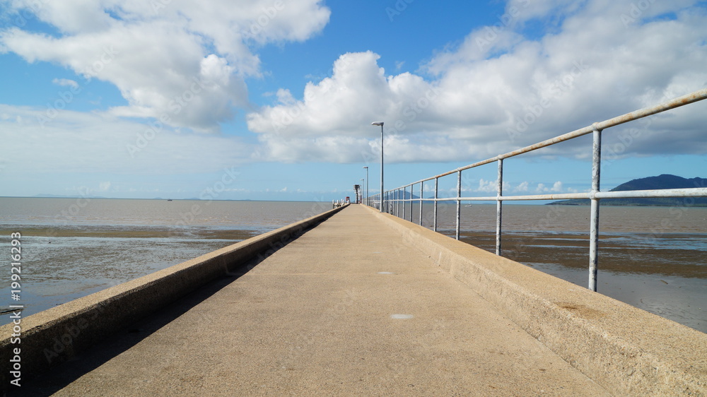 pier on the beach