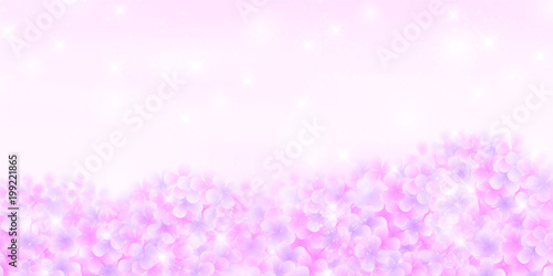 あじさい　梅雨　花　背景