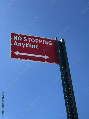 No Stopping anytime