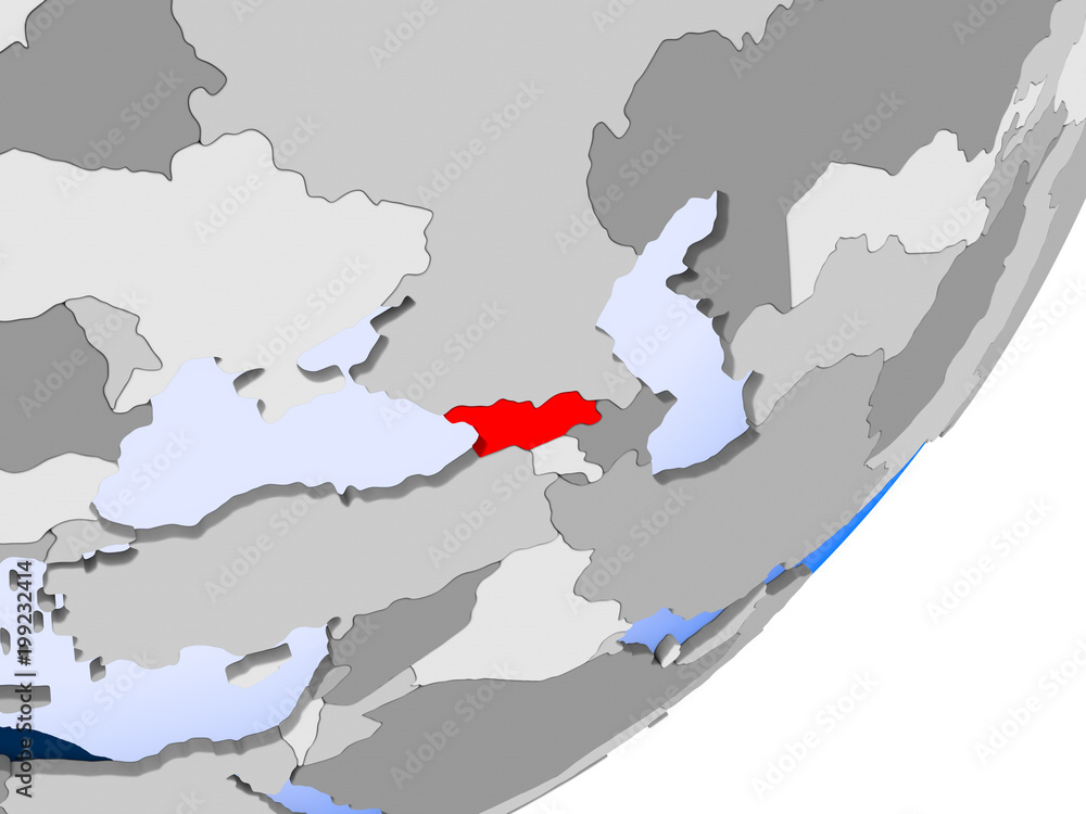 Fototapeta premium Map of Georgia